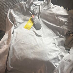 Under Armour Light Gray Performance Pullover